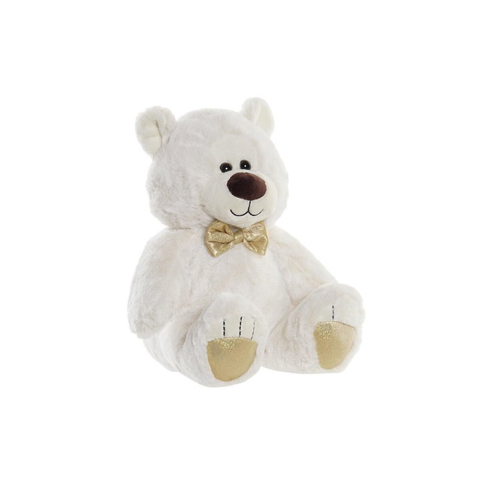 Ours en peluche DKD Home Decor Nœud papillon Blanc Doré Métal Enfant Ours 30 x 40 cm 30 x 30 x 36 cm Ours en peluche DKD Home Decor Nœud papillon Blanc Doré Métal Enfant Ours 30 x 40 cm 30 x 30 x 36 cm