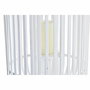 Lanterne DKD Home Decor Verre Blanc Bambou (28 x 28 x 47 cm)
