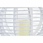 Lanterne DKD Home Decor Verre Blanc Bambou (35 x 35 x 29 cm)