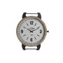 Horloge Murale DKD Home Decor Naturel MDF Blanc Fer (52 x 5 x 60 cm)