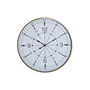 Horloge Murale DKD Home Decor Verre Doré Métal Blanc Boussole (60 x 3 x 60 cm)