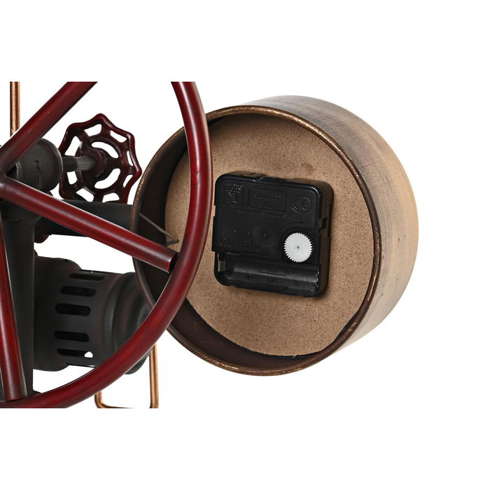 Horloge de table DKD Home Decor Doré Argenté Vintage (2 Unités)