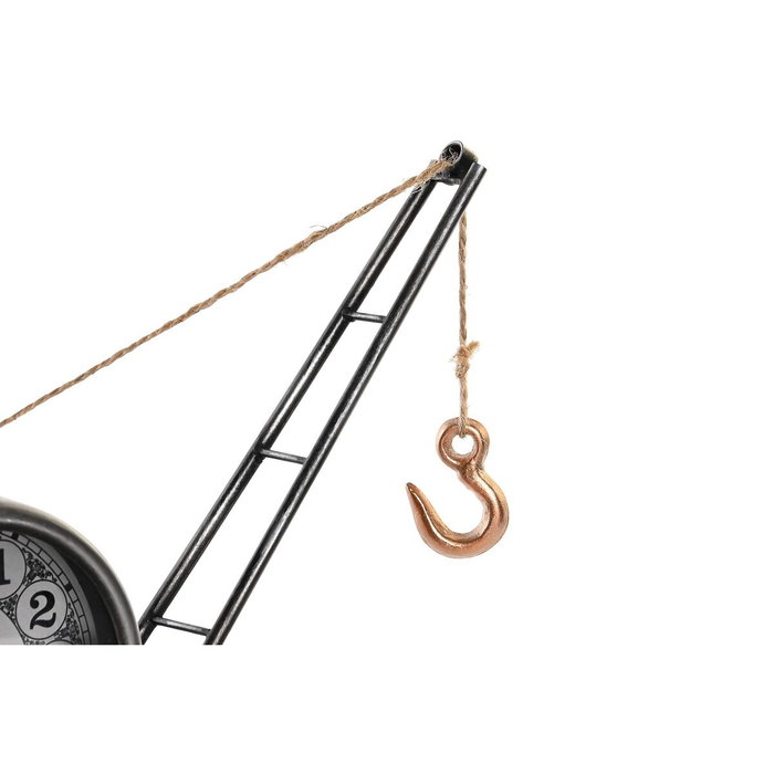 Horloge de table DKD Home Decor Doré Argenté Vintage (2 Unités)