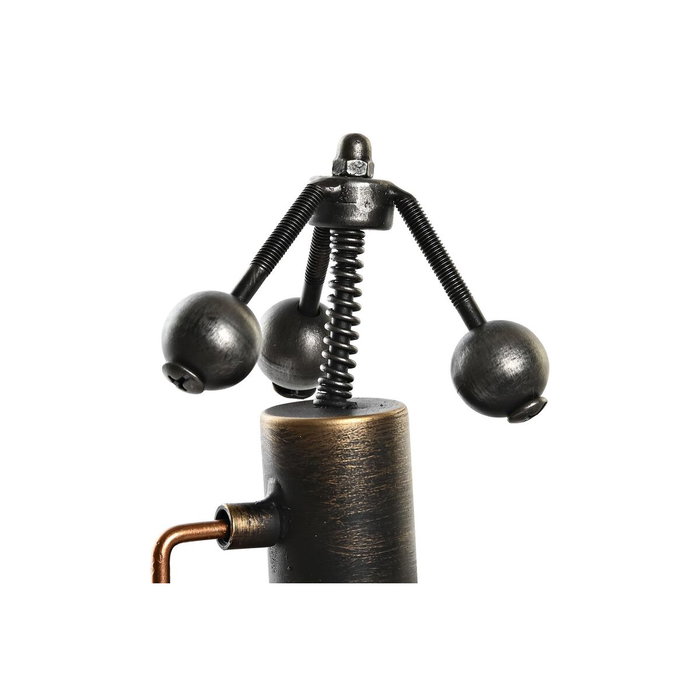 Horloge de table DKD Home Decor Doré Argenté Vintage (2 Unités)