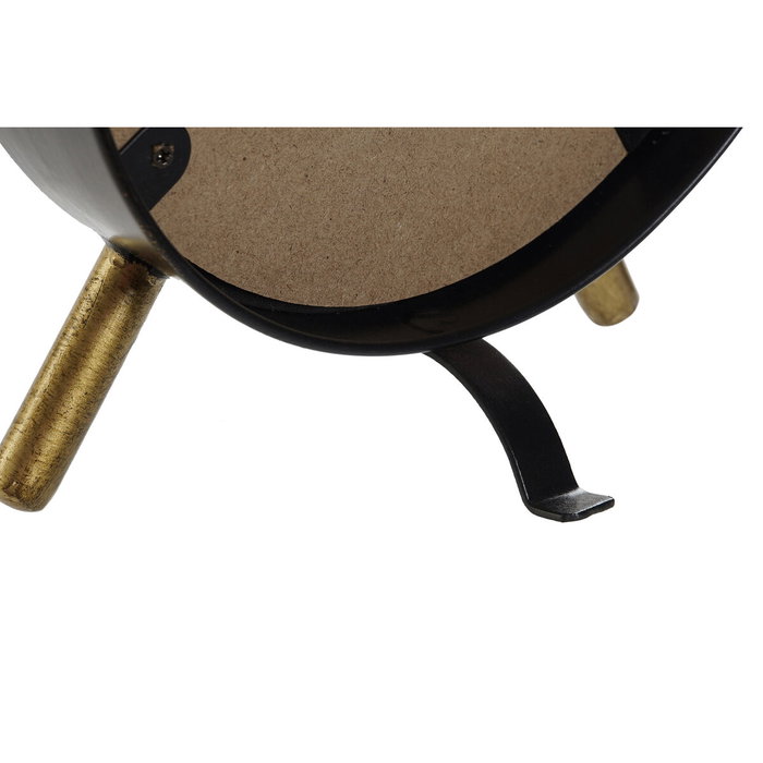 Horloge de table DKD Home Decor Bleu Noir Vintage (2 Unités)