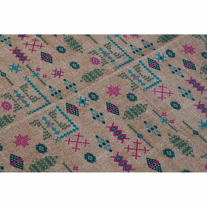 Tapis DKD Home Decor 160 x 230 x 0,4 cm Polyester Blanc Ikat Boho (2 Unités) Tapis DKD Home Decor 160 x 230 x 0,4 cm Polyester Blanc Ikat Boho (2 Unités)