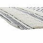 Tapis DKD Home Decor Noir Zigzag Blanc (160 x 226 x 0,7 cm)