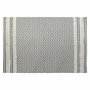 Tapis DKD Home Decor Noir Zigzag Blanc (160 x 226 x 0,7 cm)