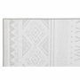 Tapis DKD Home Decor Gris Blanc Ikat (120 x 180 x 0,4 cm)