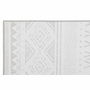 Tapis DKD Home Decor Beige Blanc Ikat (200 x 290 x 0,4 cm)