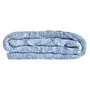 Couvre-Lits DKD Home Decor Bleu Bleu ciel 150 x 125 x 1 cm (2 Unités)