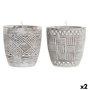 Bougie DKD Home Decor Cire (2 Unités)