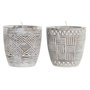 Bougie DKD Home Decor Cire (2 Unités)