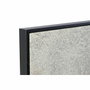 DKD Home Decor Ensemble de 3 Toiles Décoratives Motif Cheval Noir et Gris
