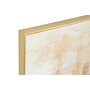 DKD Home Decor Toile New York Loft Beige et Doré