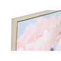 DKD Home Decor Toile Fleurs Romantique 60 x 80 cm
