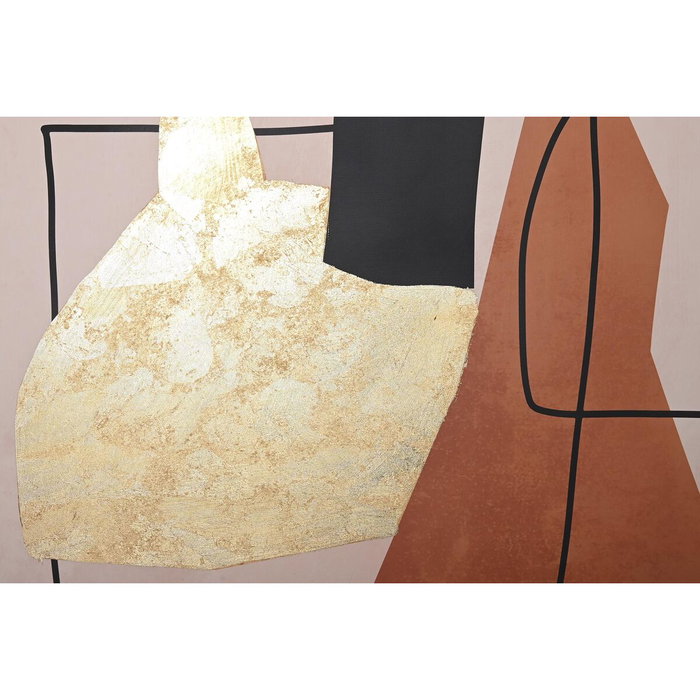 DKD Home Decor Toile avec design Vase et style Scandinave