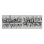 Toile DKD Home Decor Toile Bois MDF 120 x 2,8 x 80 cm