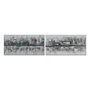 Toile DKD Home Decor Toile Bois MDF 120 x 2,8 x 60 cm