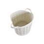 Set de basket DKD Home Decor Blanc Gris 35 x 35 x 40 cm 3 Pièces
