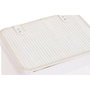 Lot de paniers DKD Home Decor Blanc Bambou 40 x 30 x 46 cm 5 Pièces