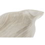 Plateau apéritif DKD Home Decor Marron Clair Naturel Tropical Feuille d'une plante 56 x 28 x 5 cm