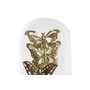 DKD Home Decor Figurine Décorative Papillons Noir et Doré