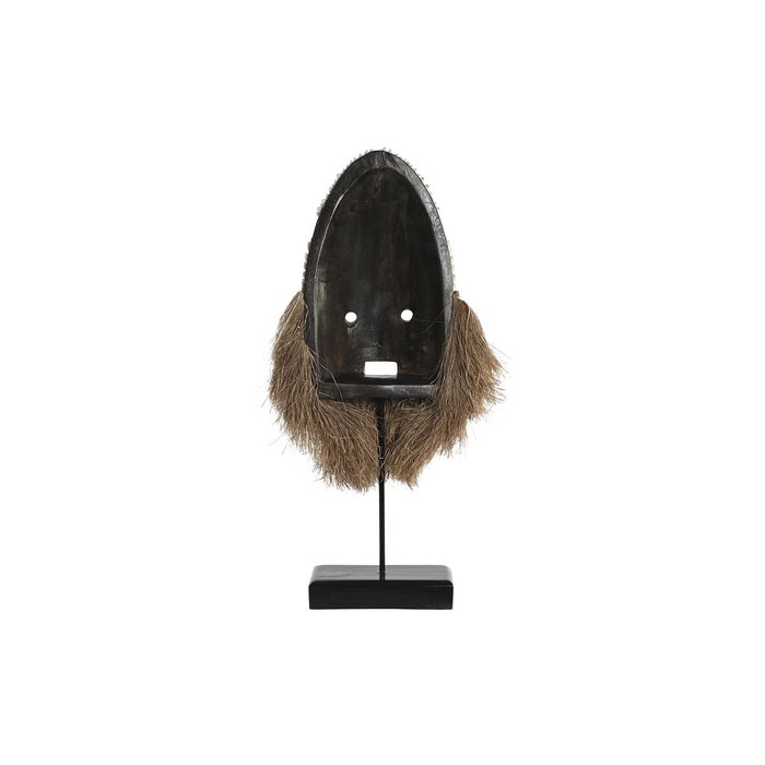 DKD Home Decor Figurine Décorative Masque en Coquillages Blanc Naturel (30 x 10 x 60 cm)