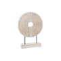 DKD Home Decor Figurine Décorative Blanc Fer Cercles