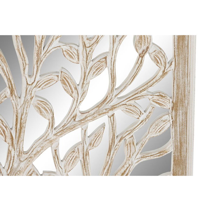 DKD Home Decor Décoration murale Miroir Arbre Blanc Bois MDF (45 x 2,5 x 65 cm) inevitable DKD Home Decor Décoration murale Miroir Arbre Blanc Bois MDF (45 x 2,5 x 65 cm) inevitable