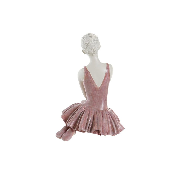 DKD Home Decor Figurine Décorative Danseuse Classique Romantique (Lot de 2)
