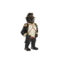 DKD Home Decor Figurine Décorative Gorille Blanc et Noir