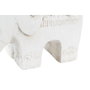 DKD Home Decor Figurine Décorative Éléphant Oriental Blanc