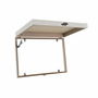 Boîte Décorative DKD Home Decor Blanc Multicouleur Bois MDF Tropical Sauvage Compteur (2 Unités)