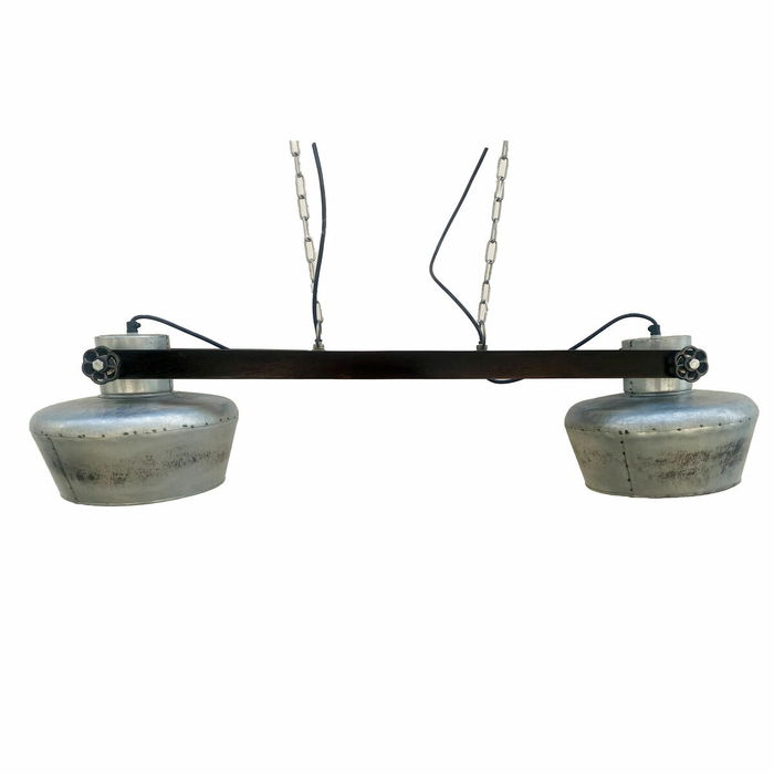 Suspension DKD Home Decor Fer Bois de manguier 50 W (104 x 25 x 28 cm) Suspension DKD Home Decor Fer Bois de manguier 50 W (104 x 25 x 28 cm)