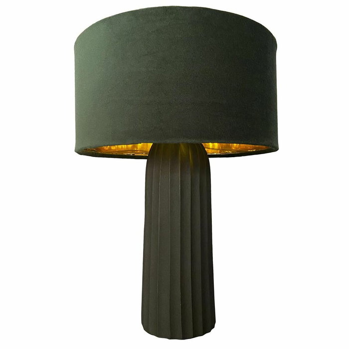 Lampe de bureau DKD Home Decor Velours Aluminium Vert (26 x 26 x 37 cm) Lampe de bureau DKD Home Decor Velours Aluminium Vert (26 x 26 x 37 cm)