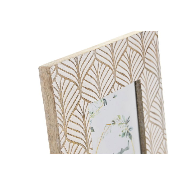 Cadre photo DKD Home Decor 22,5 x 2 x 28 cm Verre Marron Blanc Bois de manguier Urbaine Cadre photo DKD Home Decor 22,5 x 2 x 28 cm Verre Marron Blanc Bois de manguier Urbaine