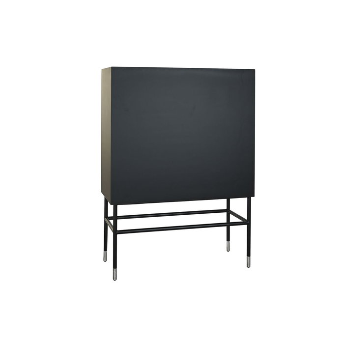DKD Home Decor Buffet Résine Os Bois MDF Blanc Noir Gris DKD Home Decor Buffet Résine Os Bois MDF Blanc Noir Gris
