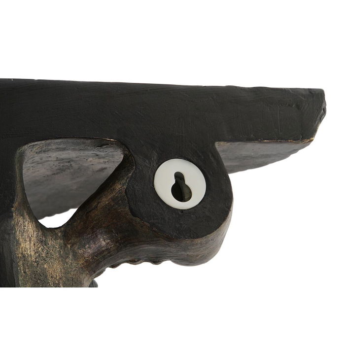 Etagère DKD Home Decor Eléphant Doré Résine (36,5 x 16,5 x 36 cm) Etagère DKD Home Decor Eléphant Doré Résine (36,5 x 16,5 x 36 cm)