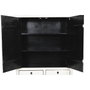 DKD Home Decor Caisson à Tiroirs Blanc Oriental Laqué