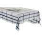 Nappe et serviettes de table DKD Home Decor 150 x 150 x 0,5 cm Noir Beige Bleu Blanc