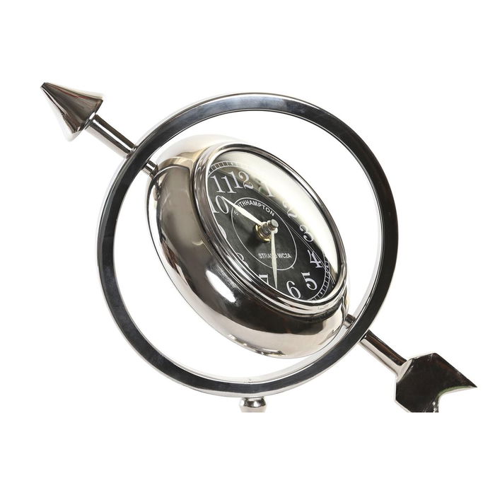 Horloge de table DKD Home Decor Argenté