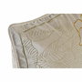 Coussin DKD Home Decor Doré 45 x 10 x 45 cm Fleurs