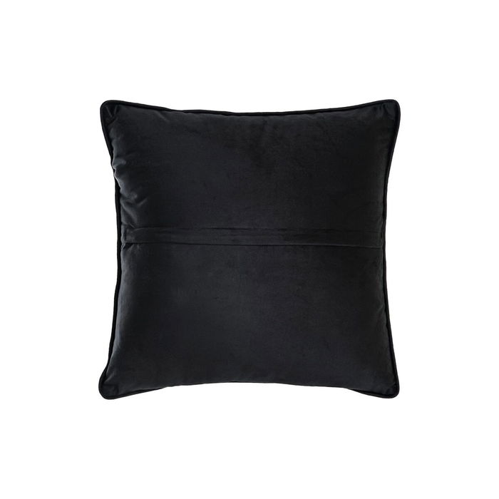 Coussin DKD Home Decor Noir Doré 45 x 10 x 45 cm Arabe