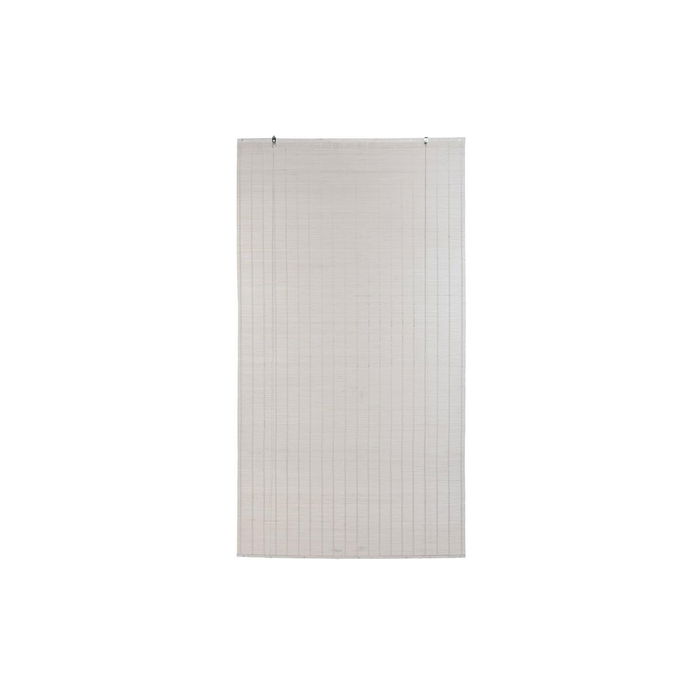Store à enrouleur DKD Home Decor Vernis Blanc Bambou 120 x 2 x 230 cm