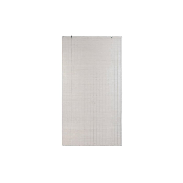 Store à enrouleur DKD Home Decor Vernis Blanc Bambou 120 x 2 x 230 cm