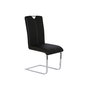 Chaise de Salle à Manger DKD Home Decor Noir Métal Polyuréthane (59 x 45 x 102 cm)