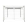 Pergola DKD Home Decor Blanc 296 x 296 x 225 cm Acier