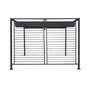 Pergola DKD Home Decor Gris 300 x 300 x 230 cm Acier
