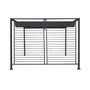Pergola DKD Home Decor Gris 300 x 300 x 230 cm Acier